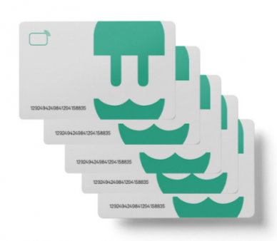 Wallbox RFID Card Pack RFID-5 White